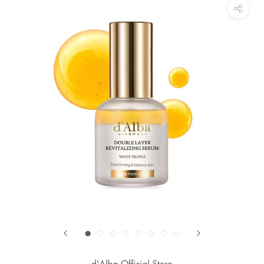 D’Alba Double Layer Revitalizing Serum white truffle 1.01 fl oz